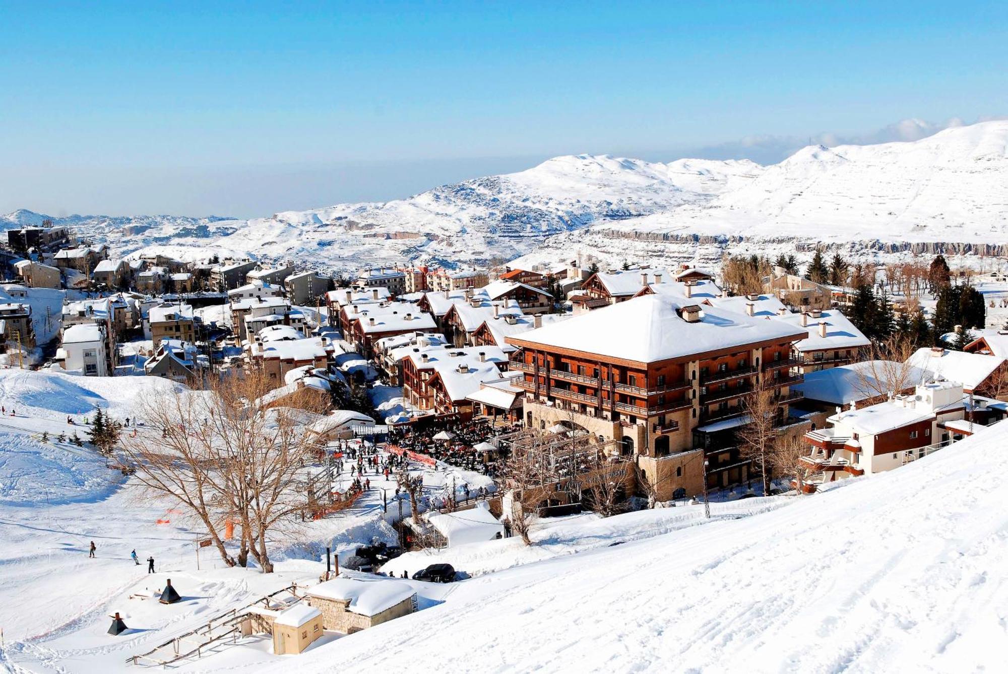 Intercontinental Mzaar Lebanon Mountain Resort & Spa, An Ihg Hotel Mzaar Kfardebian Exterior photo